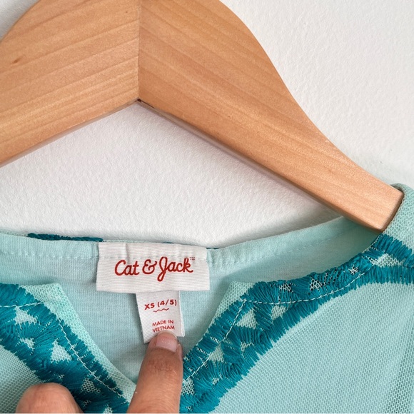 Cat and Jack Colorful Swim Coverup - Picture 4 of 5